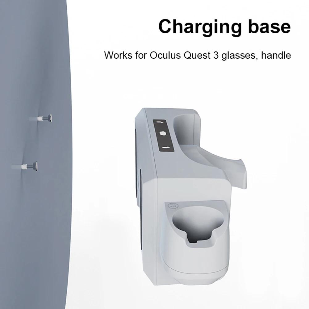 For meta / quest 3 vr Bộ Điều Khiển Sạc Tai Nghe Kèm Đèn Báo