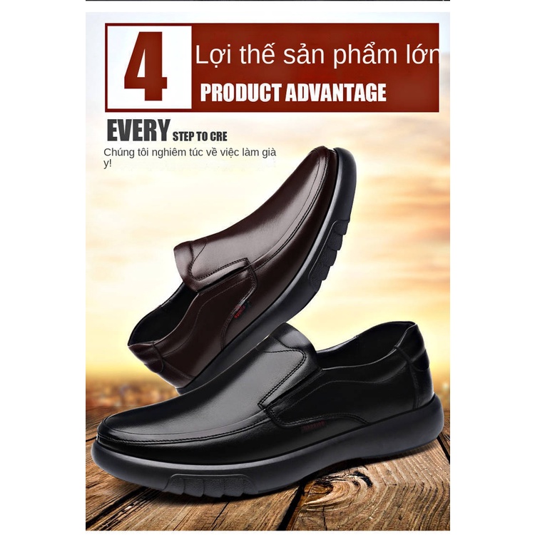 Giày Lười Da Mềm Thời Trang Lịch Lãm Cho Nam