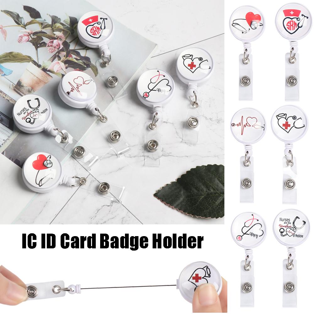 Dây Đeo Thẻ Id In Hình Ống Nghe Bác Sĩ Đáng Yêu