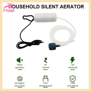 Abuny.vn] Máy Bơm Oxy Cho Bể Cá Cổng usb Im Lặng