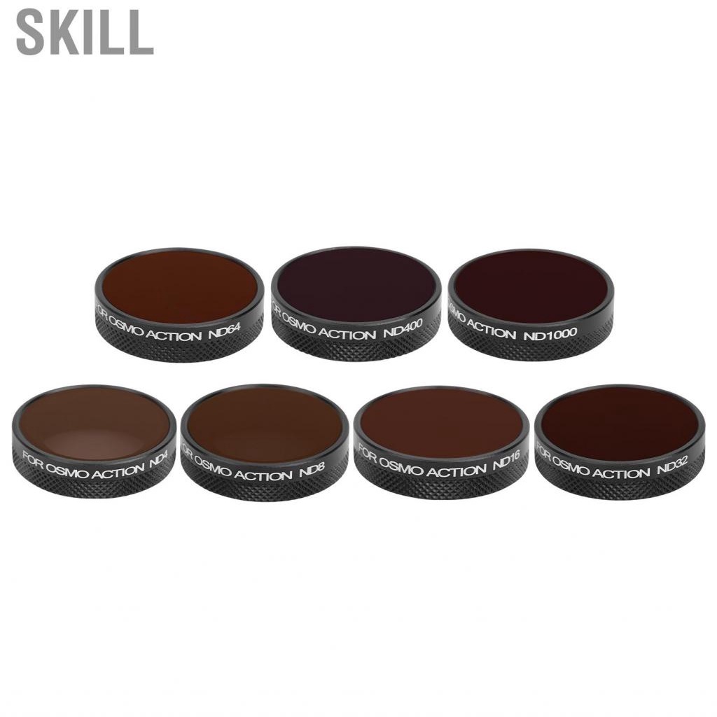Skill Optical Glass ND Lens Filter High Definition Protective for Osmo Action Camera