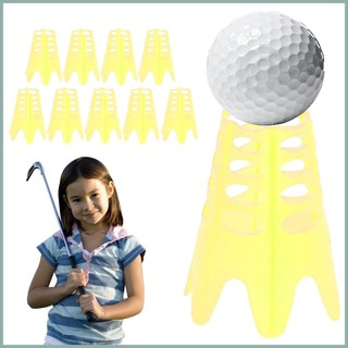 Set 10 tees mini Di Động Luyện Tập Đánh golf