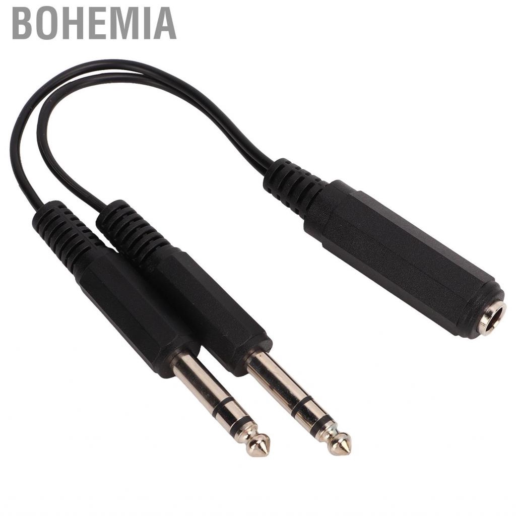 Bohemia Female To 2 Male Cable Signal Transmission Enhancing Adapter For