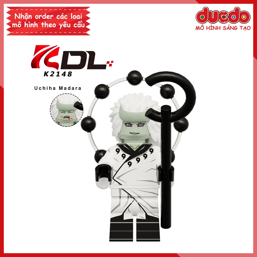 Minifigures các nhân vật trong Naruto Hokage Asuma Kurenai - Đồ chơi Lắp ghép Xếp hình Mô hình Mini Koruit KDL819