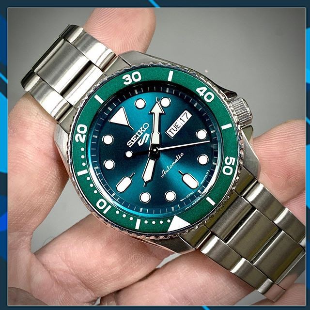 Đồng hồ nam chính hãng Seiko 5 Sport New Style SRPD61K1 - Máy Cơ - Kính cứng NEW