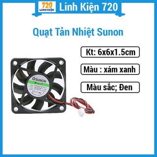 Quạt tản nhiệt Sunon 6X6X1.5cm 12VDC tiện dụng, giá cả phải chăng