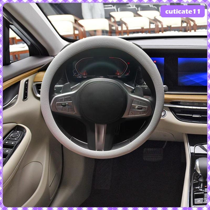 Vỏ Bọc Vô Lăng Xe Hơi Bằng Silicon Chống Mòn Trang Trí Nội Thất