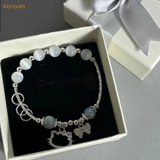  Siyuyan Sanrio Hello Kitty Y2K Vòng Tay Nơ Anime Kawaii Giai Điệu Của Tôi Bạc Ánh Trăng Đá Nữ Cô Gái Trang Sức Phụ Kiện Quà Tặng VN 