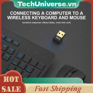 Usb Nhận Tín Hiệu bluetooth 5.0 2.4g Cho pc laptop