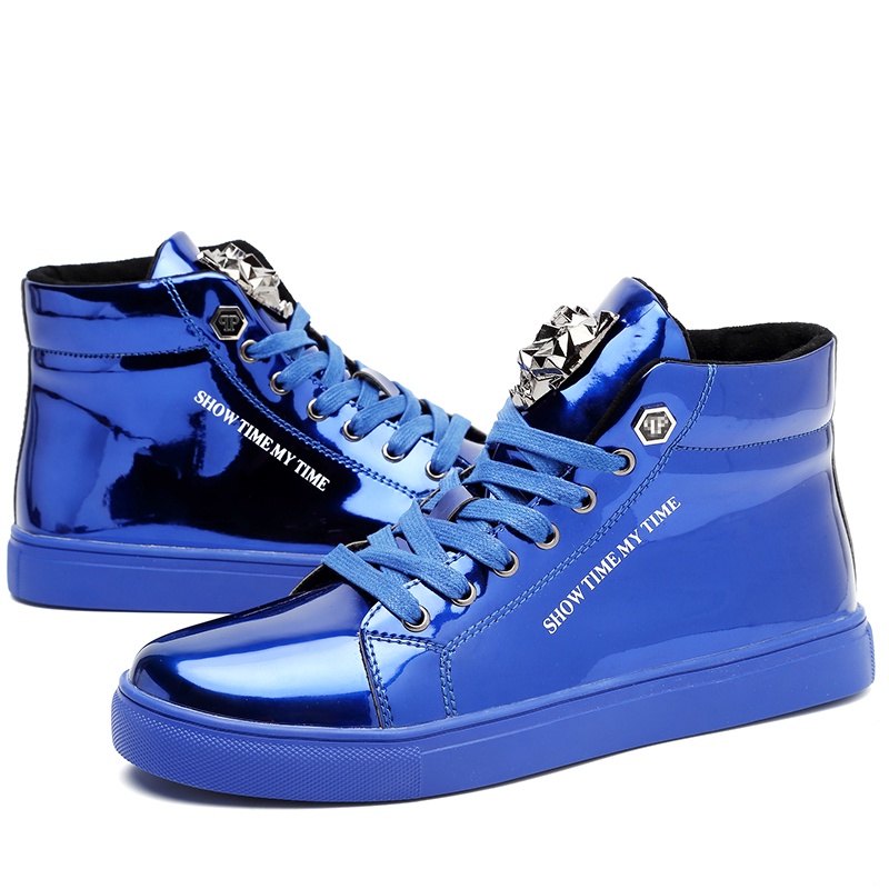 Giày Da Thể Thao Cổ Cao Cá TíNh Cho Nam