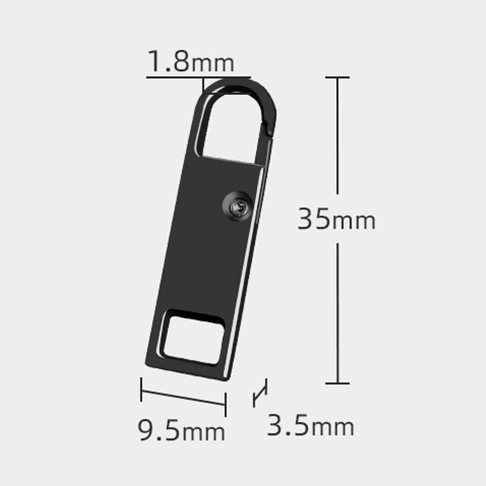 Btlimer Đầu Khóa Kéo Kim Loại Thay Thế diy Có Thể Tháo Rời Cho Ba Lô Túi Xách