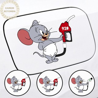 Nhãn dán trang trí nắp bình xăng xe hơi in chữ kamembbn vui nhộn