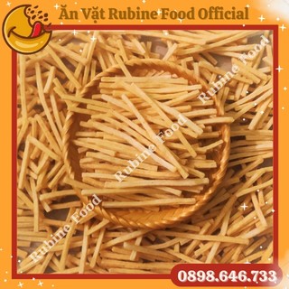 500g bim bim khoai tây hương ngó sen, snack khoai tây bim que chua