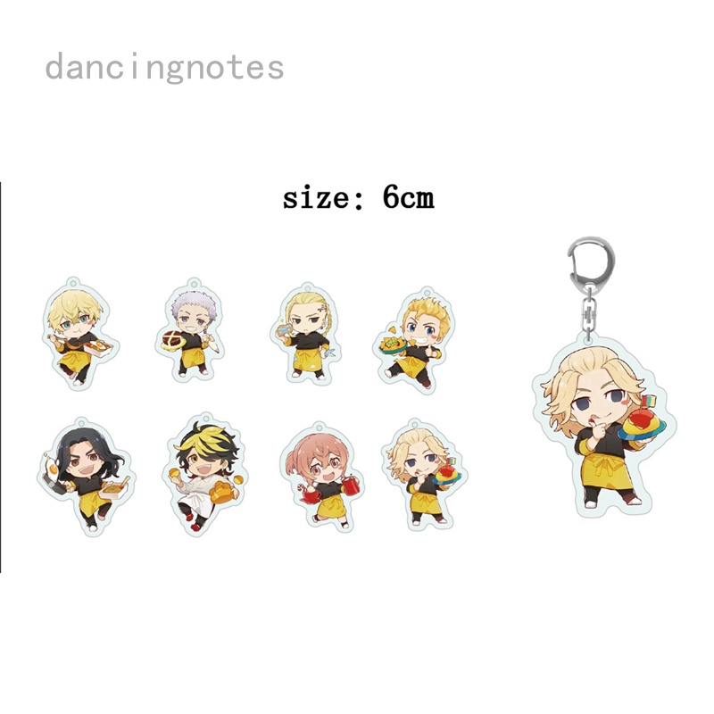 Móc Khóa acrylic Hình Nhân Vật anime tokyo Ghoul Dễ Thương