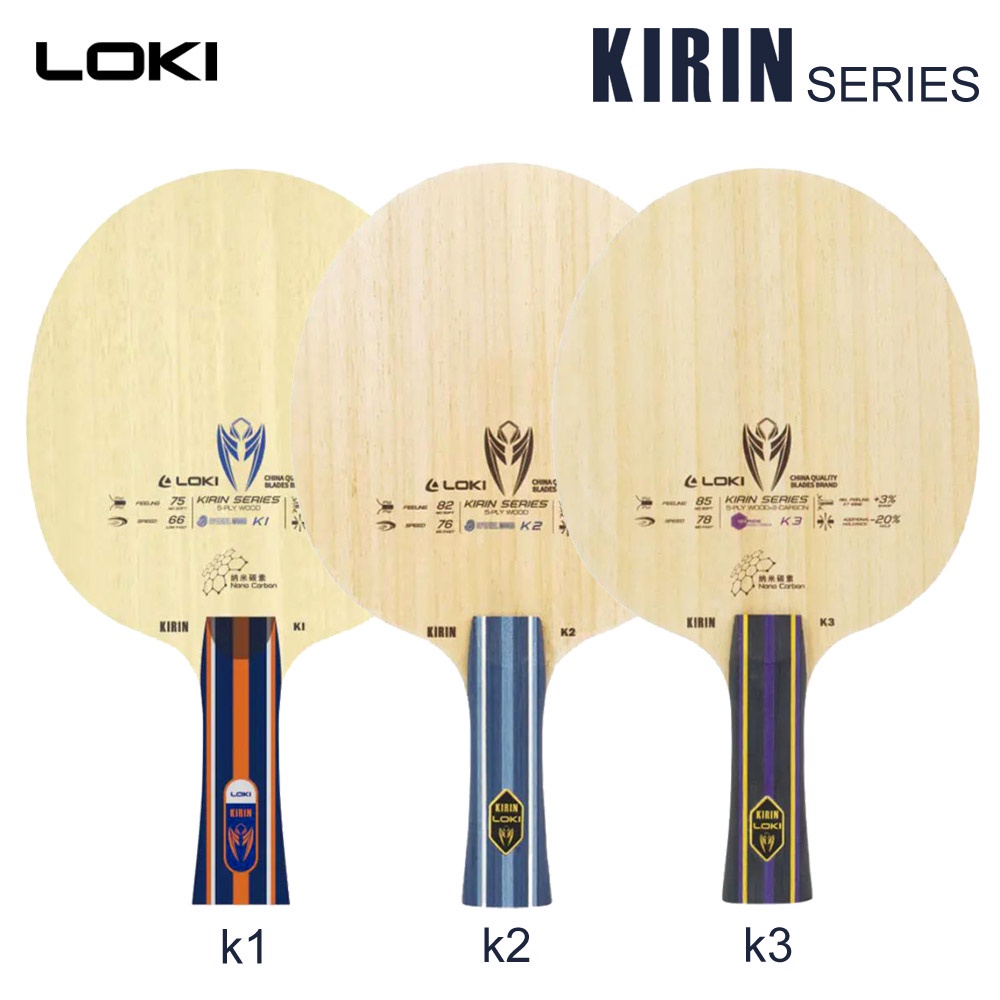 Ki Vợt Bóng Bàn Chính Hãng kirin k1 k2 k3 ping pong