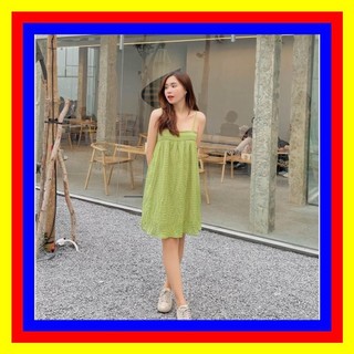 Đầm 2 dây nữ chất sốp tt99