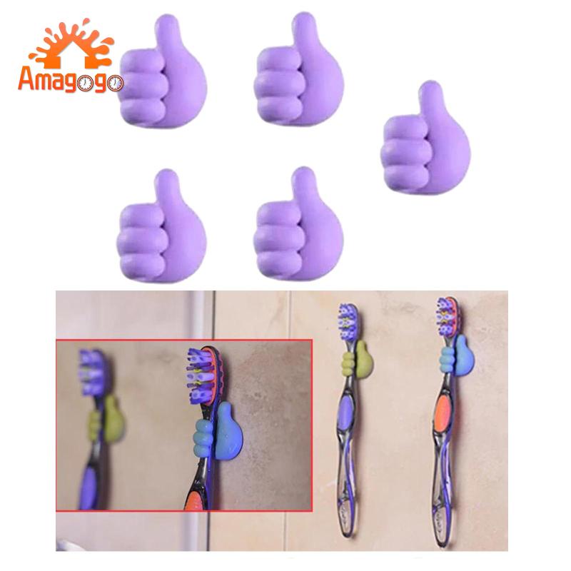 Bộ 5 Kẹp Giữ Dây Cáp Hình Ngón Tay Cái