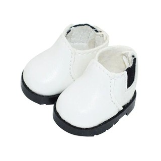 1 Đôi Giày Da pu 10cm Cho Búp Bê