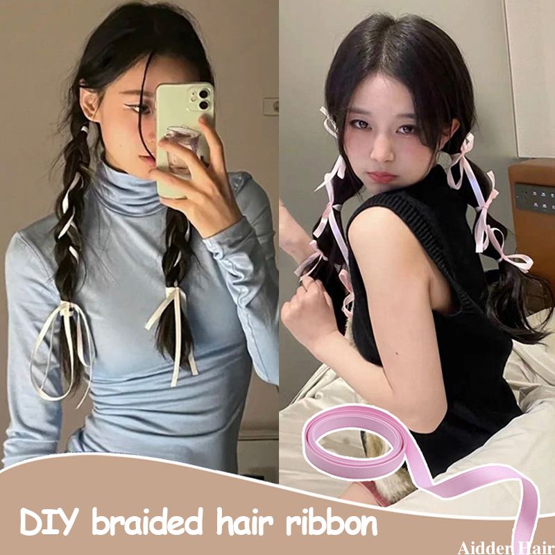 Dây Cột Tóc Ruy Băng Thắt Nơ Xinh Xắn