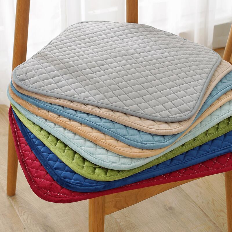 Best-Seller on Douyin# Cushion Chair Cushion Seat Cushion Winter Thickened Seat Cushion Dining Chair Cushion Office Long-Sitting Breathable Stool Butt Cool Cushion 10. 5hhl