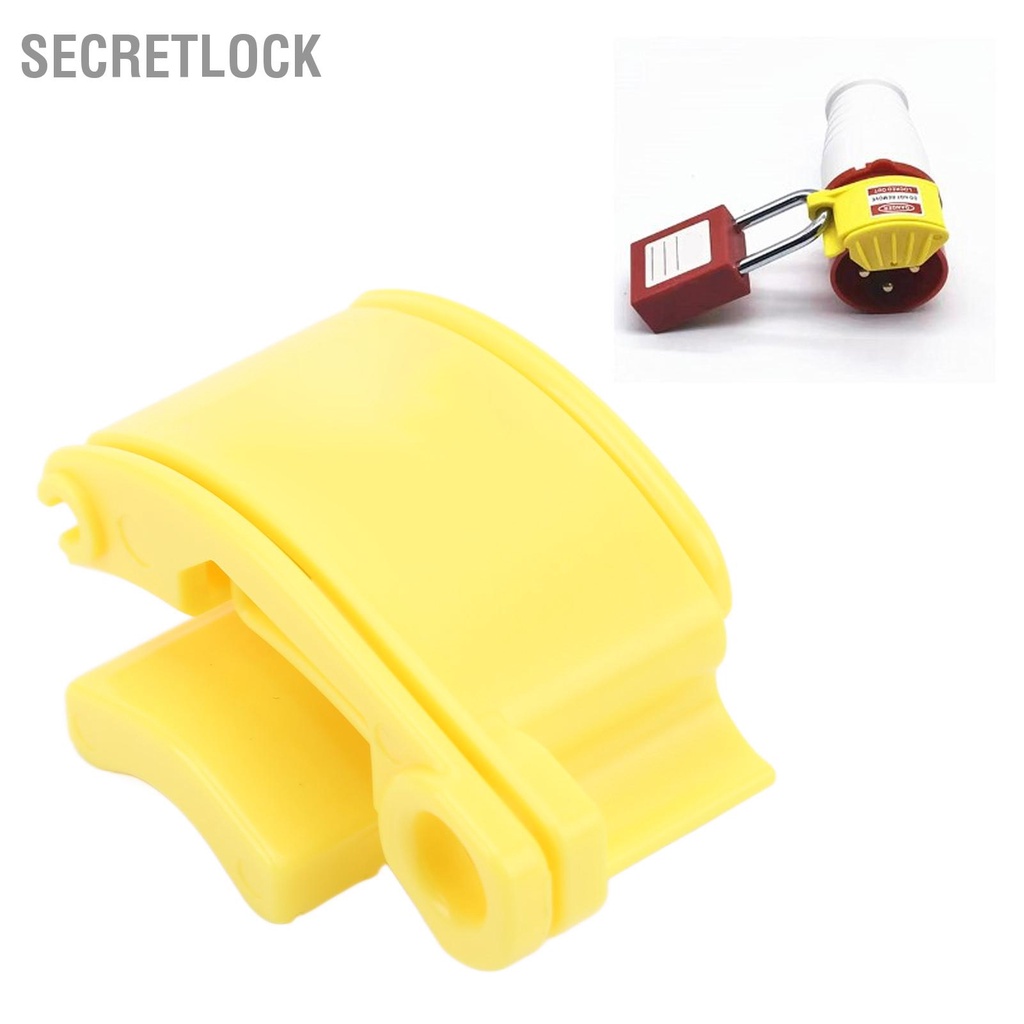 SecretLock Ổ cắm công nghiệp Khóa kỹ thuật Nhựa An toàn tắc điện Cách