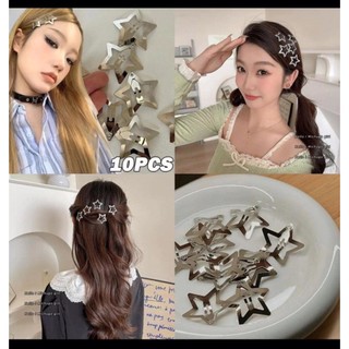 (Bán buôn-chuyên sỉ) Set 10 Kẹp Tóc Ngôi Sao Mini