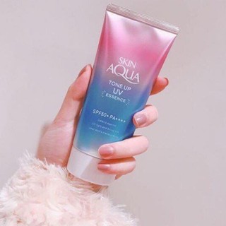 Kem Chống Nắng Skin Aqua Tone Up Màu Tím SPF 50+/PA++++ Hàng Nhật Nội Địa - Ohayo Shop Japan