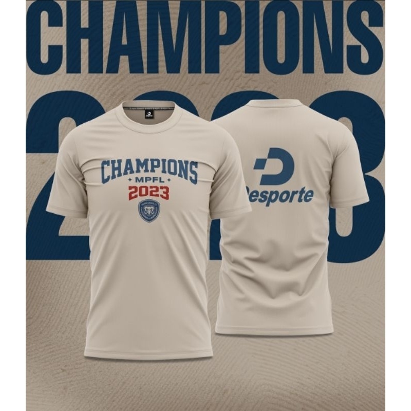Pahang Rangers X Desporte First MPFL Title Áo thun ‘ Champions ’ / Baju Microfiber Jersi / Jersey Th