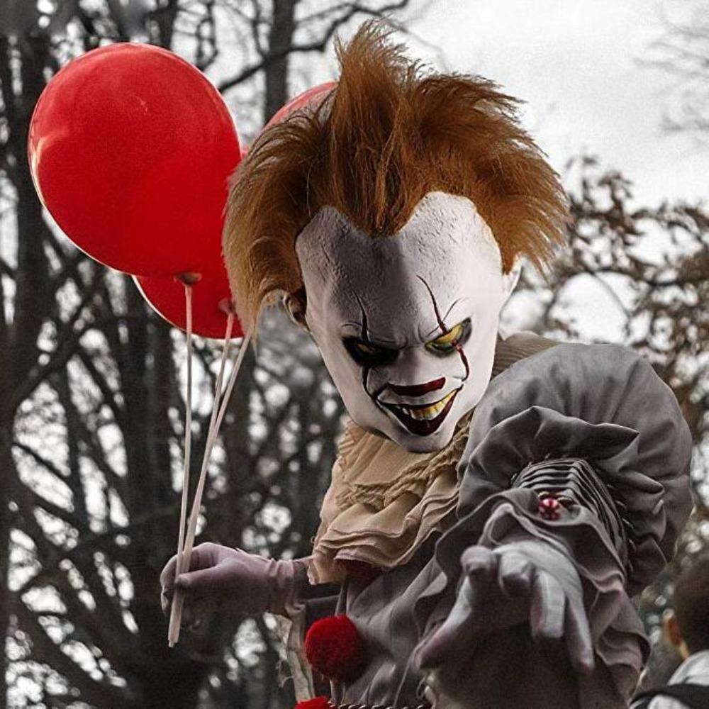 Bộ Đồ Hóa Trang Chú Hề Bằng latex pennywise Trong Ngày halloween