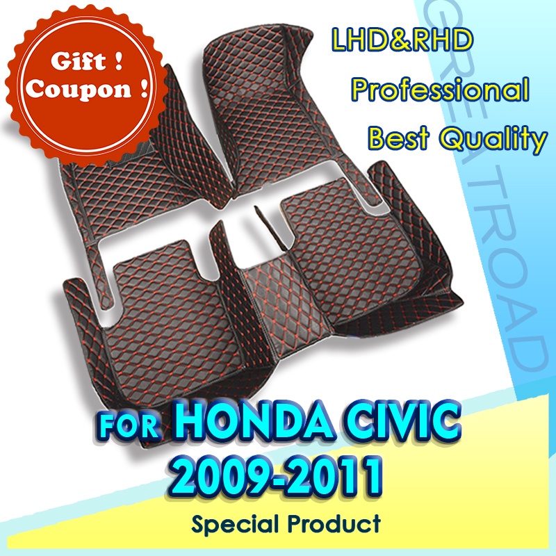 Thảm Lót Sàn Xe Hơi honda civic 2009 2010 2011 Chất Lượng Cao