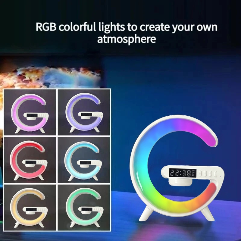 Đế Sạc Nhanh Không Dây Đa Năng tf rgb 15w Cho iphone samsung xiaomi huawei