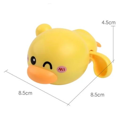 Đồ chơi nhà tắm- đồ chơi bồn tắm hình vịt con đáng yêu có dây cót- Thepooh