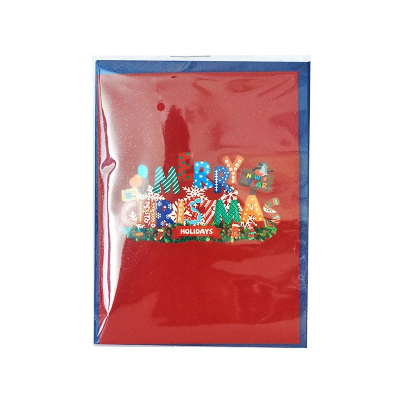 Thiệp Giáng Sinh 3d Có Nhạc Và Đèn