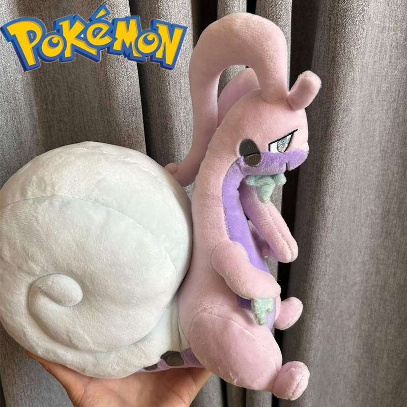 Đồ chơi nhồi bông Hình pokemon goodra 38cm Mềm Mại Dễ Thương Trang Trí Bàn Làm Việc / Phòng Trẻ Em Quà Tặng Sinh Nhật Thời Trang