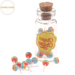 Mô hình kẹo mút mini tỉ lệ 1 / 12 trang trí nhà búp bê