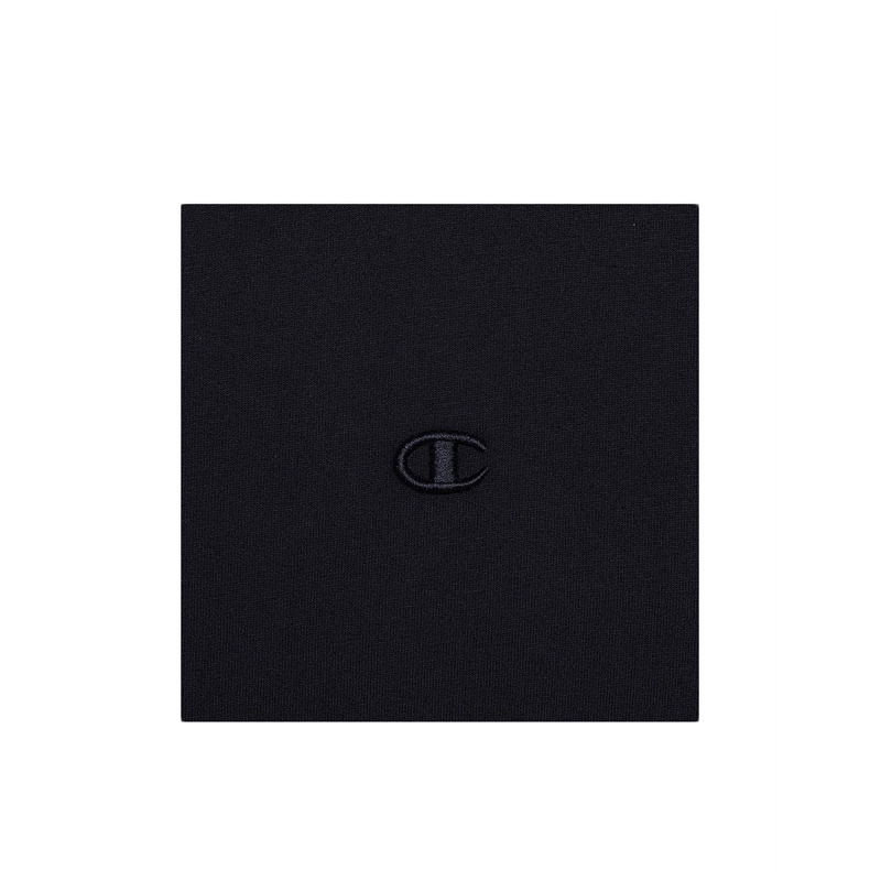 Áo Champion C Embroidered Logo Men's - Black
