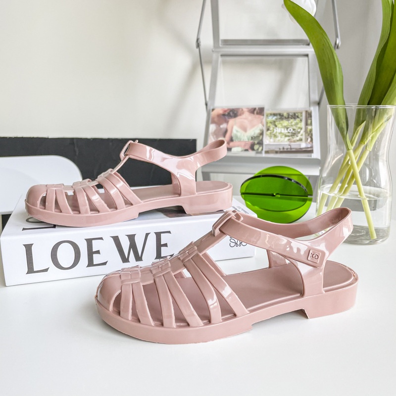 Giày Sandal Đế Dày Chống Trượt Thoáng Khí Dành Cho Nữ