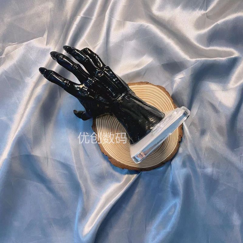 Ôp Điện Thoại Họa Tiết Bàn Tay Xấu Xí Màu Đen Chống Rơi Cho iphone 14 pro xsmax / xs / xr / se 6 / 6s / 7p / 8p Vỏ