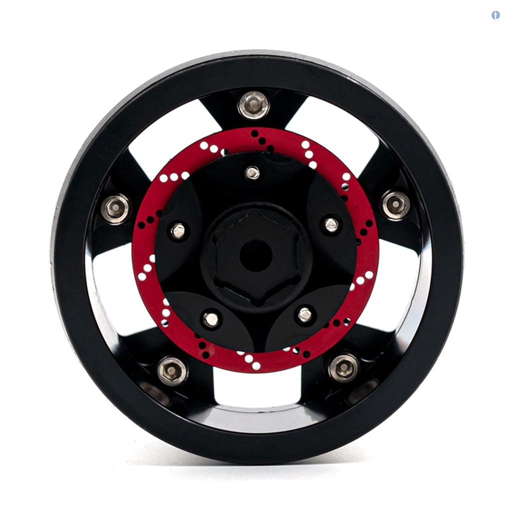 Rc Set 4 Vành Bánh Xe Thay Thế 2.2inch Bằng Hợp Kim Nhôm Cho Xe Hơi Điều Khiển Từ Xa trx4 axial scx10 90046 scx10 iii axi03007 axi03003