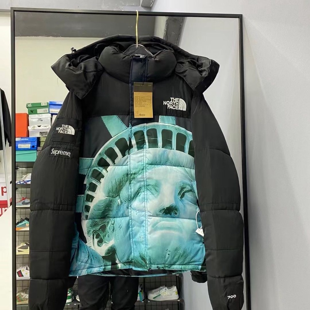 Áo Khoác cotton Dày Có Mũ Trùm Đầu the north face Chính Hãng 100% Tự Do Ấm Áp Cho Nam Và Nữ