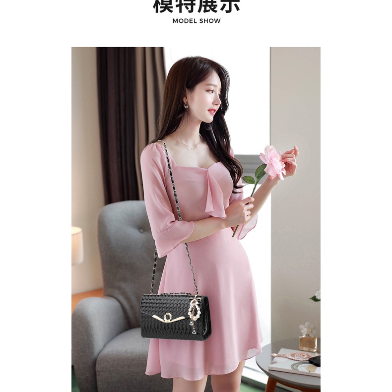 Túi Đeo Chéo Một Bên Vai Hình Vuông Nhỏ Phong Cách Mới 2023 Dành Cho Bạn Nữ Bán Sỉ