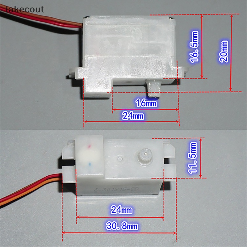 Lat servo Mô Hình Xe Hơi Thuyền mini Điều Khiển Từ Xa 90 Độ