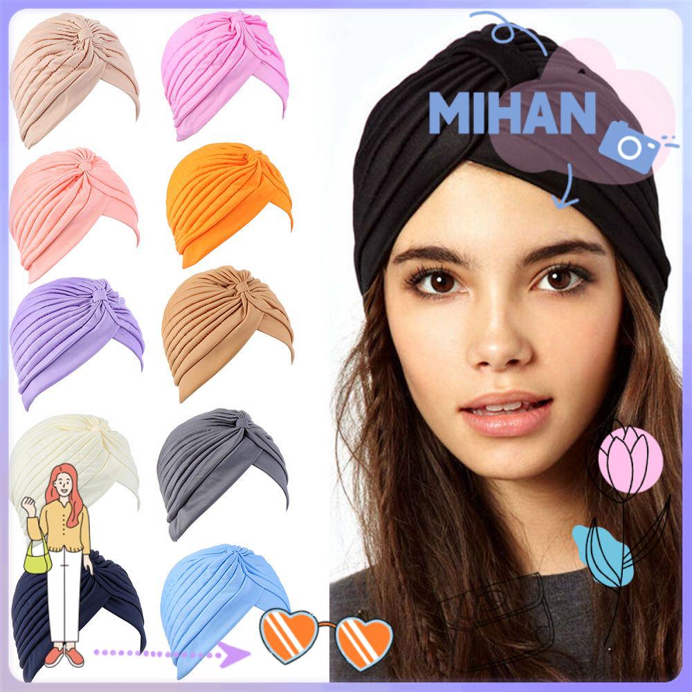 Khăn Turban Quấn Đầu Co Giãn Chống Rụng Tóc MIHAN1