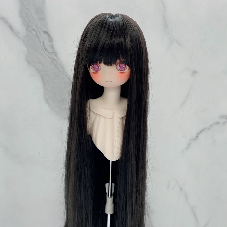 Mới Tóc Giả Dài Thẳng Cho Búp Bê bjd 1 / 3 & 1 / 4 & 1 / 6