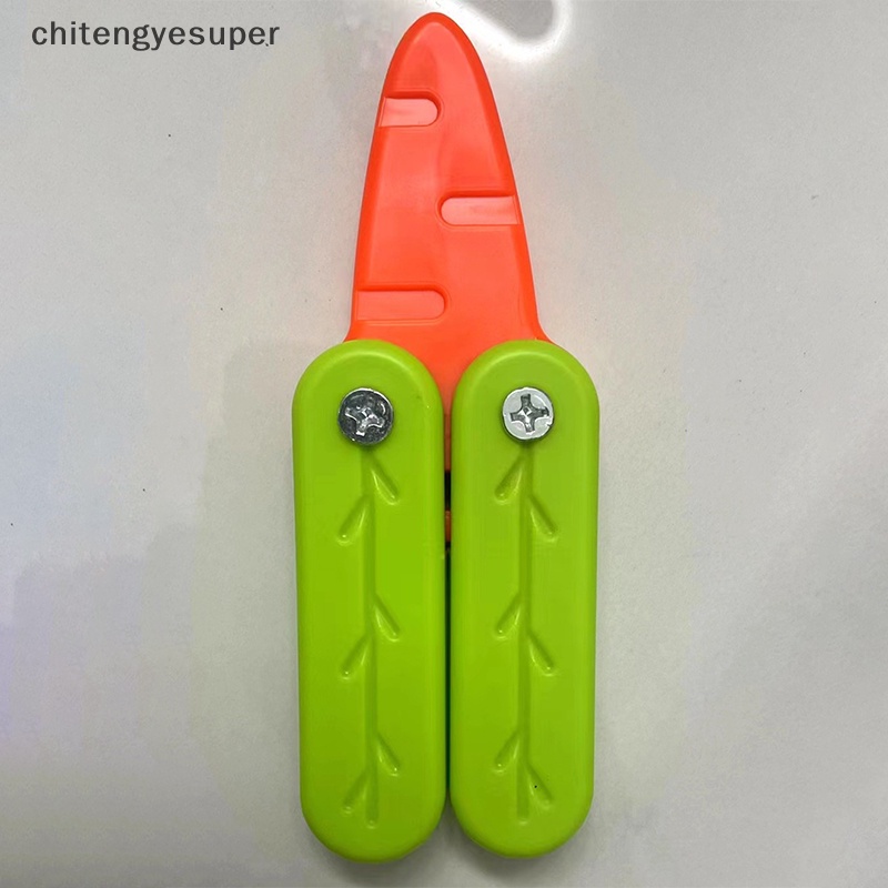Saniyengyesuper Đồ Chơi Thẻ Nhấn Tạo Hình Củ Cà Rốt 3d Phát Sáng Độc Đáo