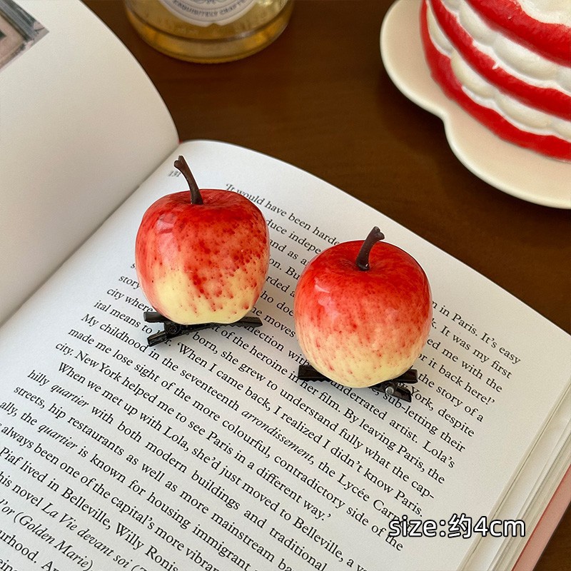 PVN60423 Kẹp tóc mỏ vịt hình quả đáng yêu cho bạn gái T2