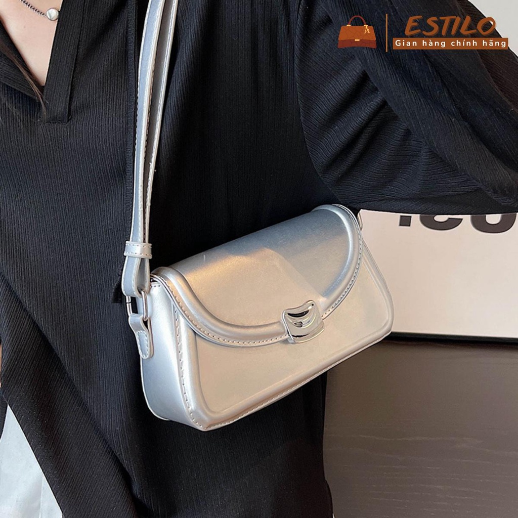 Túi xách nữ đeo chéo, đeo vai ESTILO size 22cm HA386