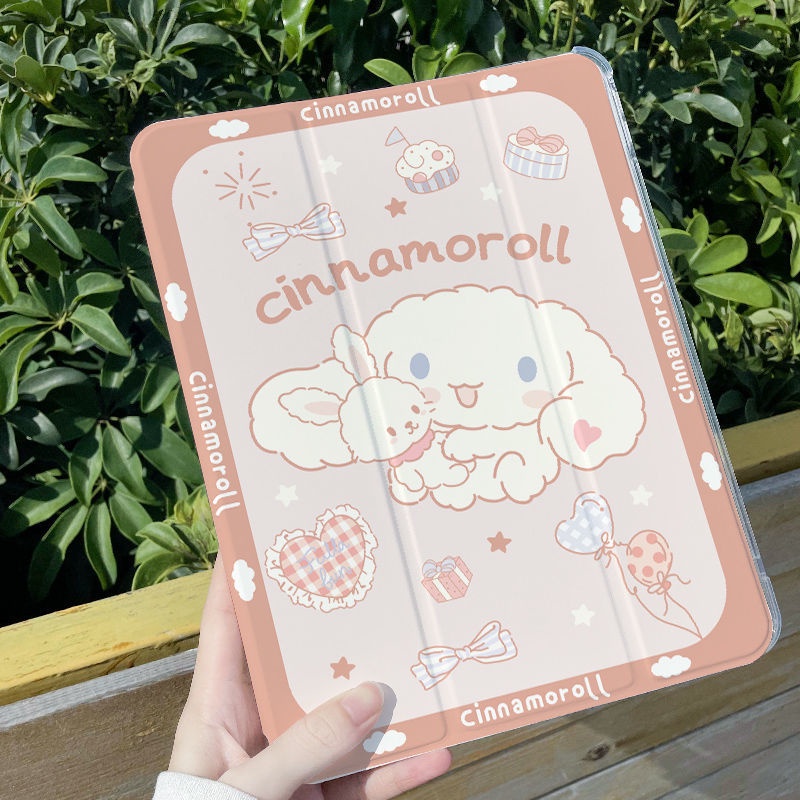 Bao Da Máy Tính Bảng Dễ Thương Chống Sốc Có Ngăn Đựng Bút Chì Cho ipad 2021 8th / 9th / 10th 2022 pro11 air5 / 4 / 3 mini6 5 4