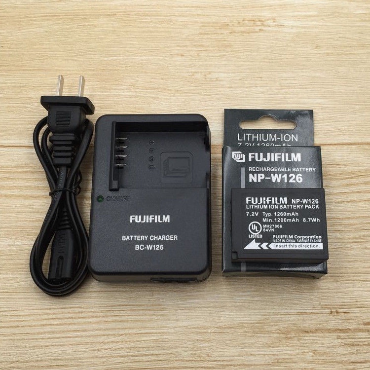 Bộ Sạc Pin + Cáp Dữ Liệu Cho Máy Ảnh fuji x-a1 xa1 x-a2 xa2 x-a3 xa3 np-w126