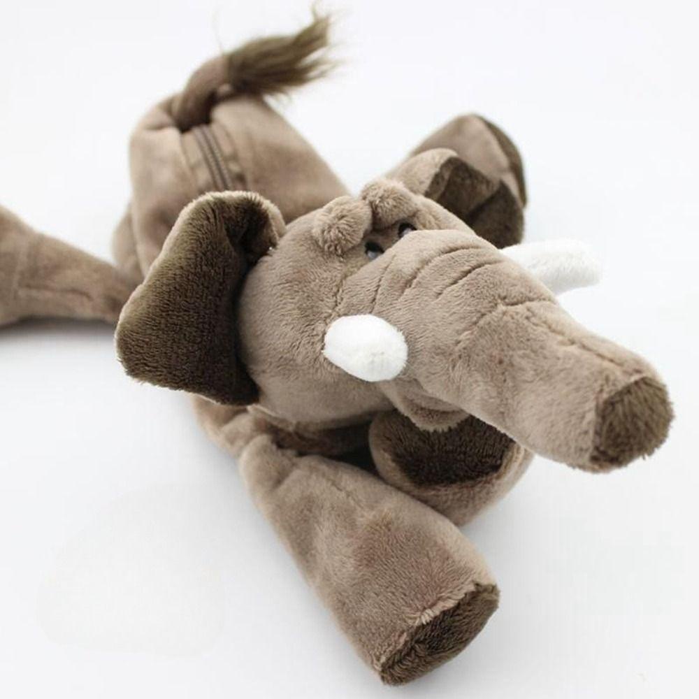 Túi Đựng Bút Hình Thú Nhồi Bông Dễ Thương Sức Chứa Lớn